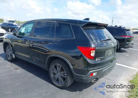 2021 Honda Passport Exl из США, поврежденный, VIN 5FNYF7H51MB012742